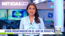 Familiares buscan a joven de 17 años desaparecido en el sur de Bogotá