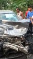 कासगंज-बरेली मार्ग पर 2 कारों में भीषण भिड़ंत, एक परिवार के 2 लोगों की दर्दनाक मौत
