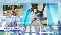 Fuerte operativo policial para capturar a un hombre en San Andrés