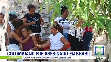 Colombiano murió en medio de una riña con presunto policía en Brasil