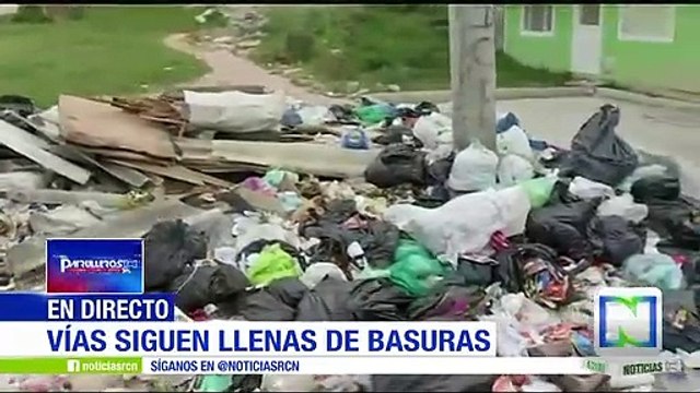Ciudadanos denuncian falta de recolección de basuras en el barrio San Martín de Bogotá