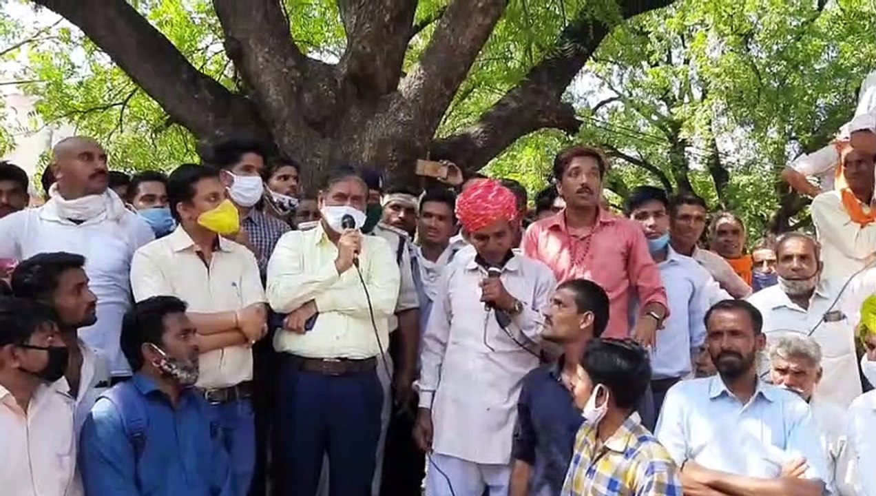 फिर मिला दो दिन में सुवासरा नायब तहसीलदार को हटाने का आश्वासन
