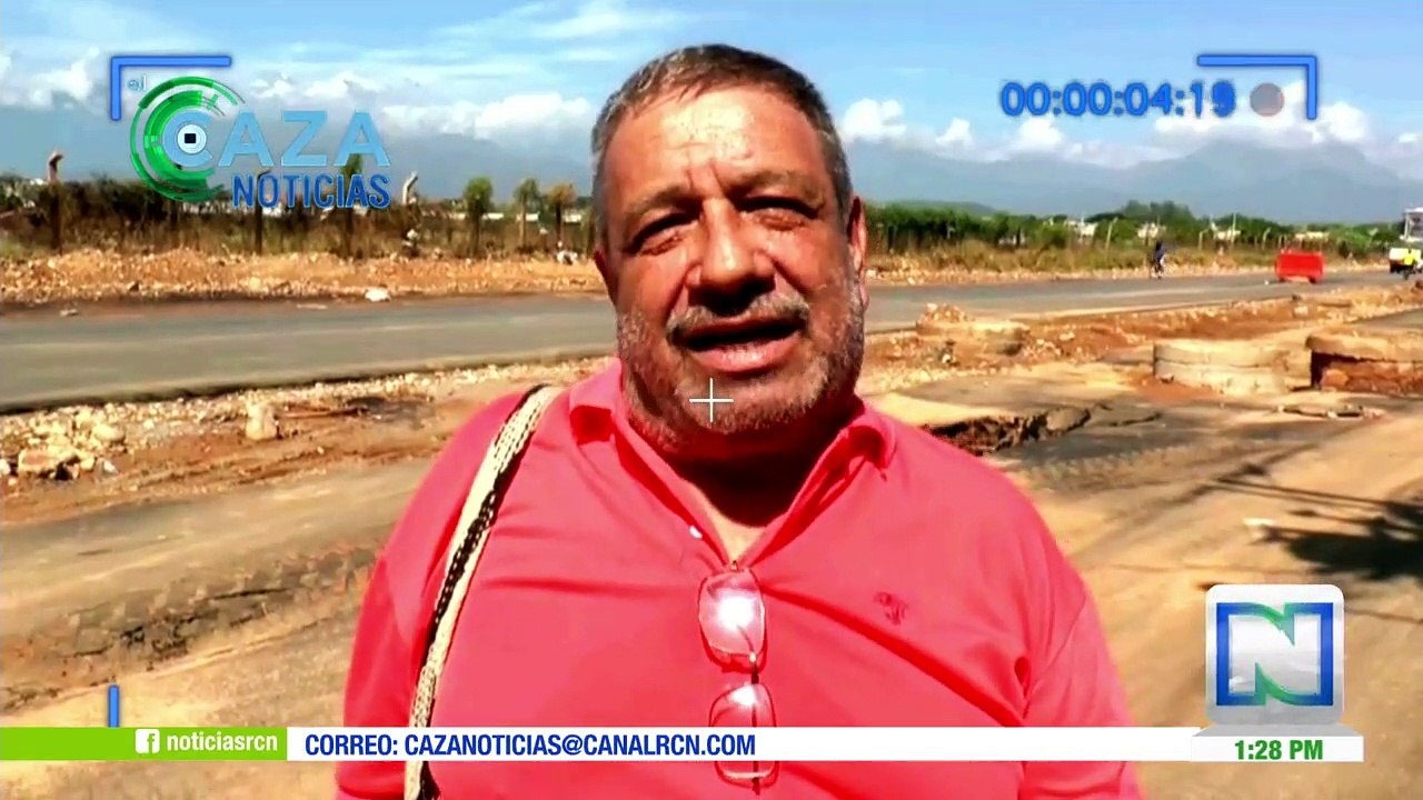 Denuncian mal estado en vía pública de Valledupar