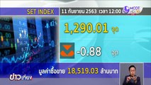 หุ้นไทยส่งท้ายสัปดาห์ ปิดการซื้อขายเช้า 1,290.01 จุด ลดลง 0.88 จุด