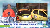 Continúa la ola de atracos contra taxistas en Bogotá