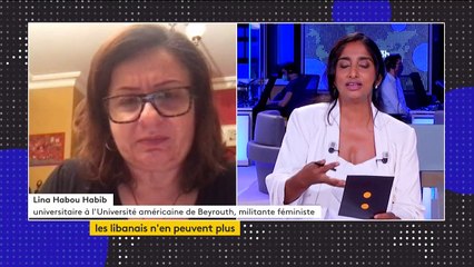 "C'est 'surréel', hallucinant", les Libanais face au nouvel incendie dans le port de Beyrouth