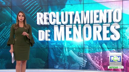 Gobierno y organizaciones internacionales crean plan contra el reclutamiento de menores