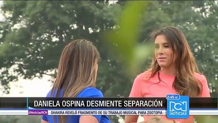 "No nos afectan esas cosas": Daniela Ospina sobre rumores sobre James Rodríguez
