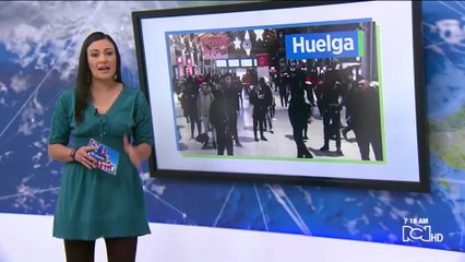 Caos en París tras la quinta jornada de huelgas contra reforma pensional