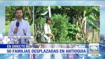 Más de 200 personas desplazadas en Cáceres, Antioquia por enfrentamientos entre bandas criminales