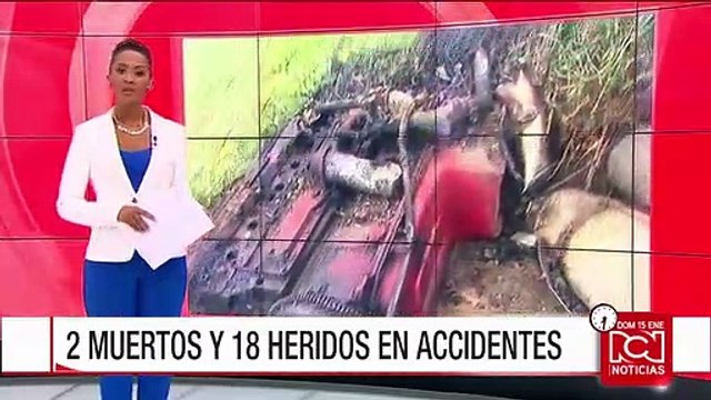 Varios accidentes de tránsito se presentaron este fin de semana en el país