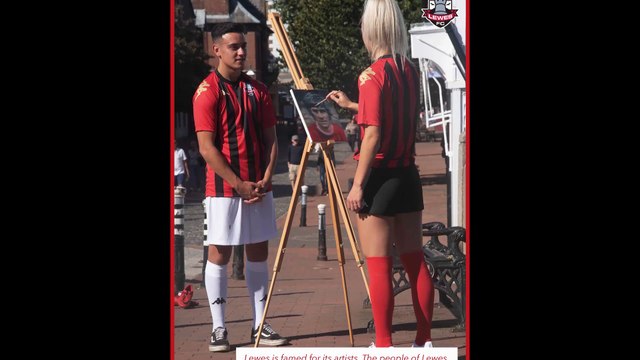 Lewes FC kit launch