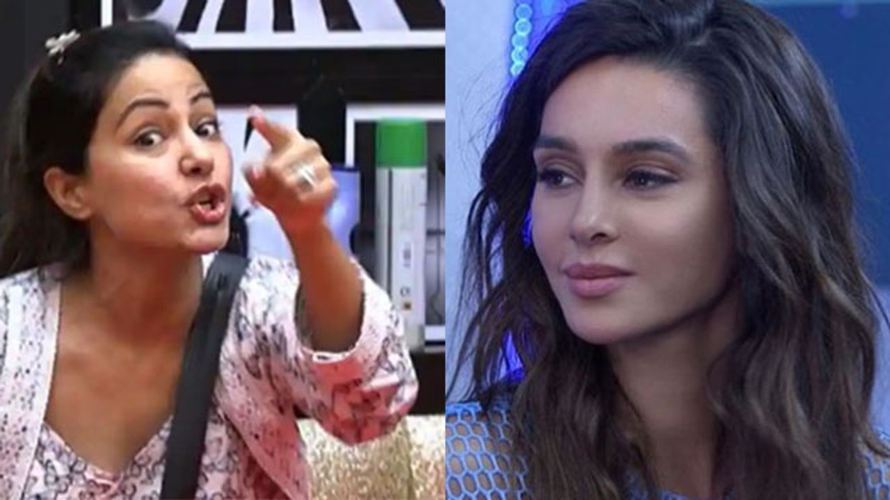Ankita Lokhande के support में आकर Hina Khan ने लागई Shibani Dandekar की क्लास | FilmiBeat