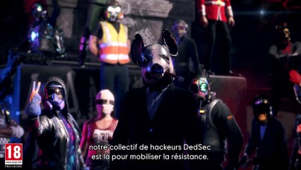 Watch Dogs : Legion - Trailer du recrutement selon DedSec