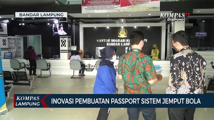 Imigrasi Kelas 1 Bandar Lampung, Lakukan Inovasi Pembuatan Passport Jemput Bola