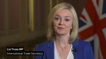 Liz Truss hails 'British-shaped' trade deal with Japan