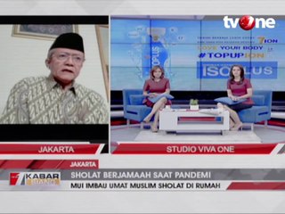 MUI Kembali Imbau Umat Muslim Salat di Rumah