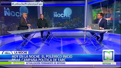 Intenso debate entre Federación de Víctimas y vocero del partido de las Farc