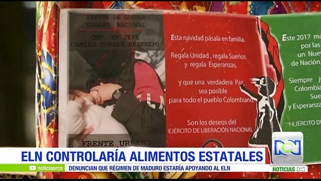 ONG denuncia control del ELN en entrega de cajas de alimentos e instalación de emisoras