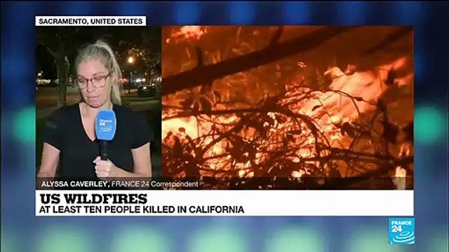 US firefighters battle to contain record blazes