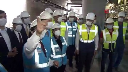 Bakan Karaismailoğlu: “Metro hattını da yapması gerekenler yapmadığı için bakanlık olarak üzerimize aldık”