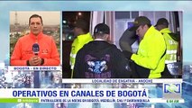 Operativos de la Policía en contra de la inseguridad y los rompevidrios en Bogotá