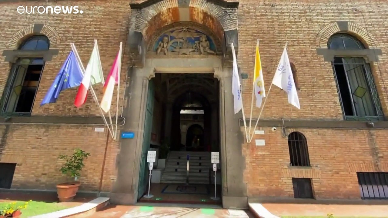 Schulstart in Italien: Das Coronavirus macht die Kapelle zum Klassenzimmer