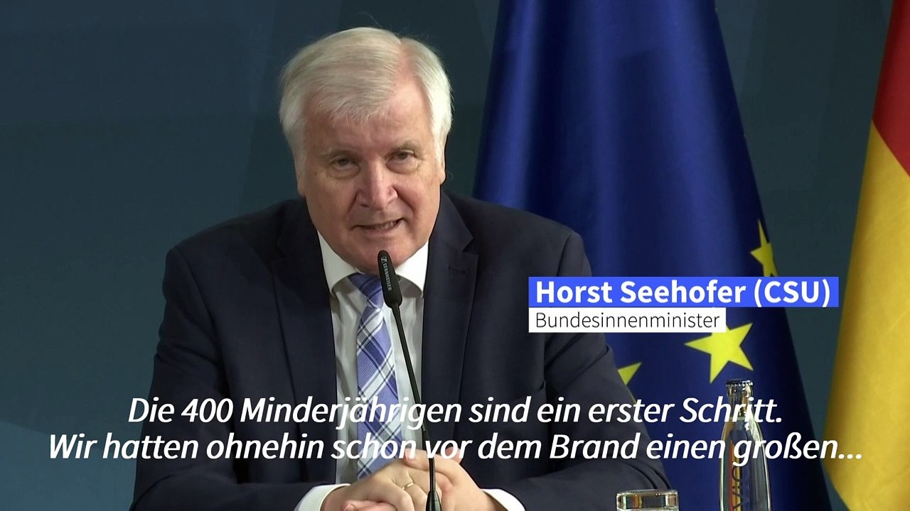 Deutschland nimmt bis zu 150 Minderjährige aus dem Lager Moria auf