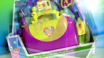 Nurse Peppa's Medical Case Toy Nickelodeon Cartoon Peppa Pig Kinder Christmas Shopkins