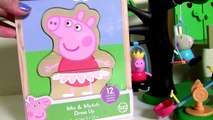 Peppa Pig Mix and Match Dress Up Toy Wooden Dresses Juguetes Muñecas de Madera para Vestir PeppaPig