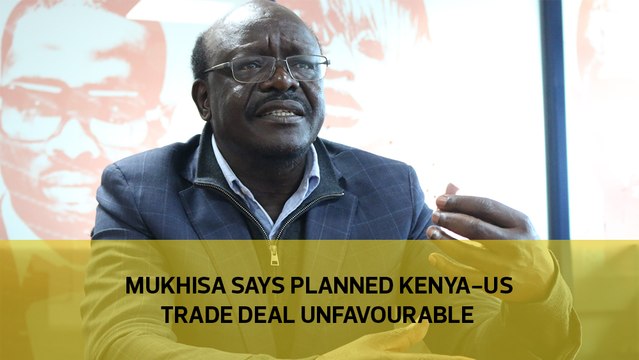 Mukhisa says planned Kenya-US trade deal unfavourable