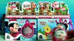 Santa Claus Express Train Kinder Eggs SURPRISE with Mickey Minnie Pooh Tigger Surprise Eggs