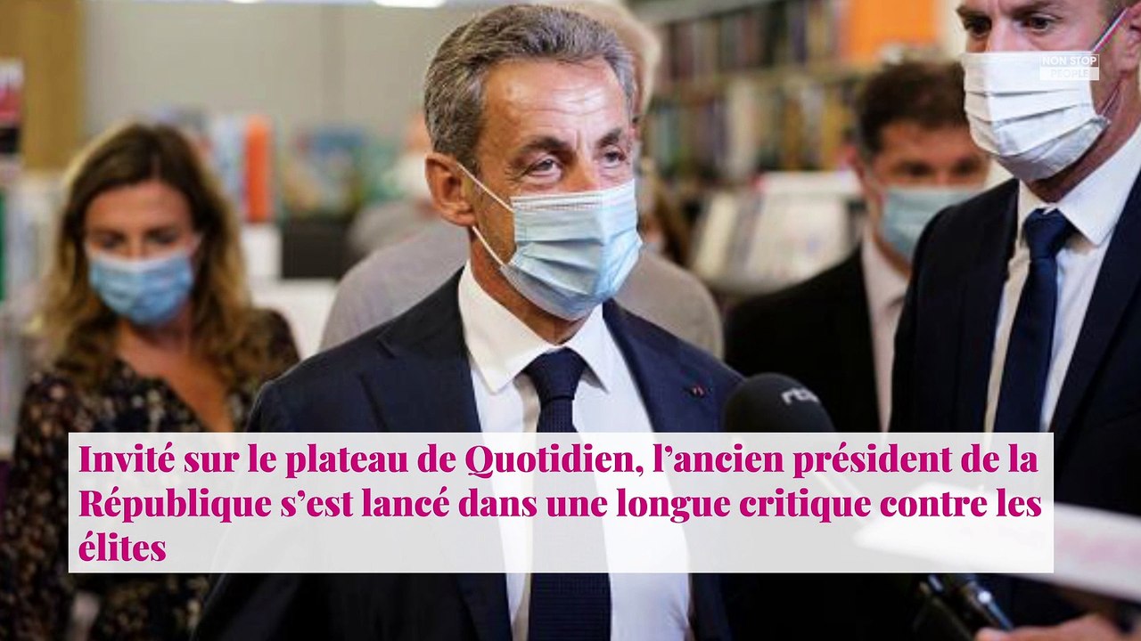Nicolas Sarkozy accusé de racisme après son passage dans Quotidien