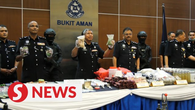 Over RM5mil worth of drugs seized in KL, Selangor raids