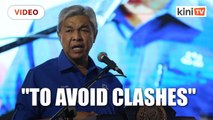 Zahid: PN, BN and PBS agree to avoid clashes in 11 seats