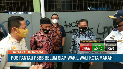 Pos Pemeriksaan PSBB Belum Siap, Wakil Wali Kota Serang Marah!