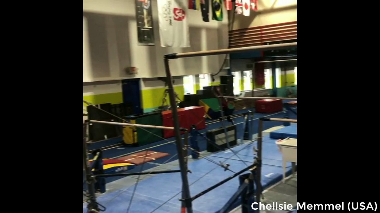 Chellsie Memmel Training Amanar & Dos Santos II, Sunisa Lee & More