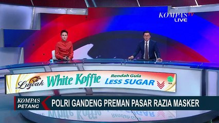 Polri Gandeng Preman Pasar dan Juru Parkir untuk Bantu Razia Masker