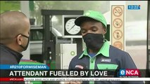 Petrol attendant fuelled by love