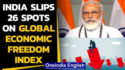 India slips 26 spots on global economic freedom index to 105th position Oneindia News