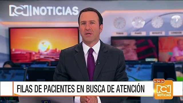 Pacientes de la EPS Capital Salud deben hacer largas filas para ser atentidos