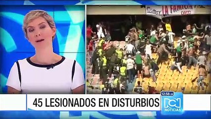 Los hinchas que se portaron mal en el clásico paisa no entrarán más al estadio
