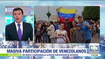 Miles de venezolanos votaron en varios puntos del país en consulta contra la Constituyente