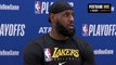 LeBron urges more from Lakers despite 3-1 series lead
