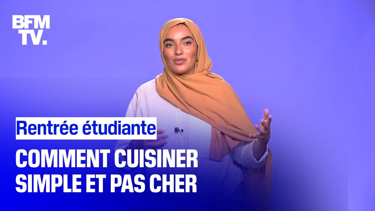 Des recettes simples et pas chères pour les étu...