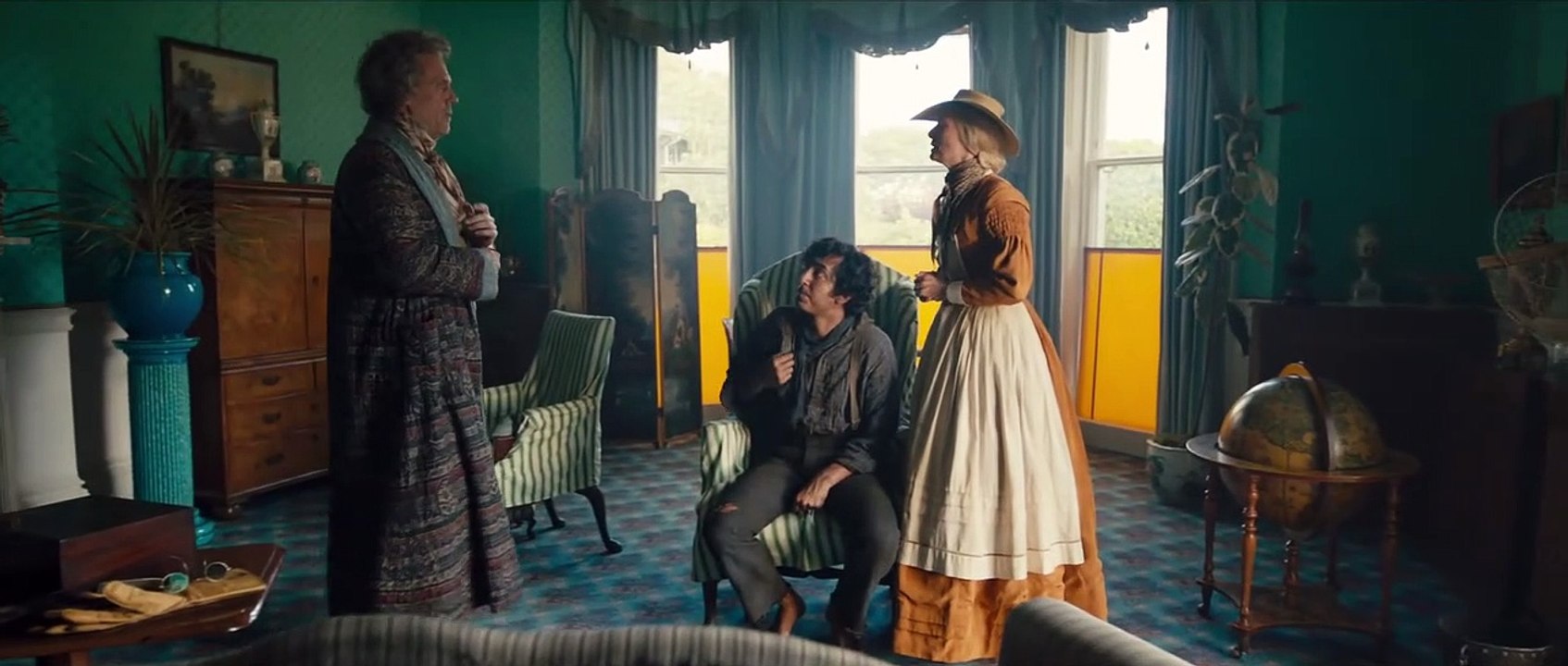 DAVID COPPERFIELD Film - Clip mit  Dev Patel, Hugh Laurie und Tilda Swinton,