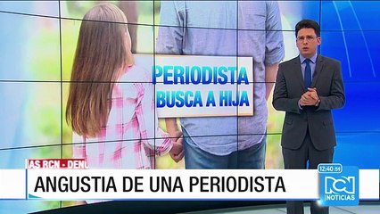 Periodista denuncia desaparición de su hija de nueve años