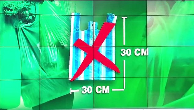 Este sábado entra en vigencia impuesto a bolsas plásticas