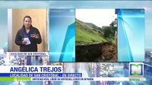 Habitantes de Bogotá piden ayuda de las autoridades por colapso de muro de contención