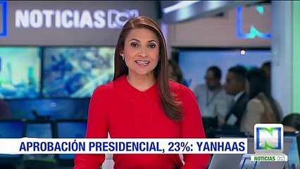 Aprobación presidencial está en 23 %, según encuesta